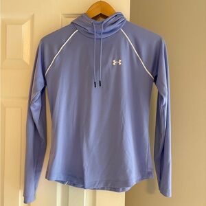 Under Armour Lavender Pullover with White Accents Small